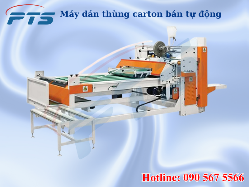 Review Máy dán thùng carton bán tự động