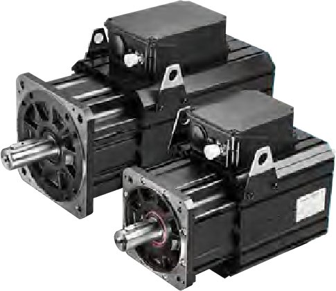 Servo motor for shear mixing