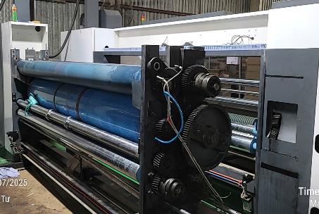 Cụm in máy Flexo trong quá trình nâng cấp