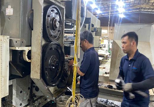 Sửa chữa lớn máy bế tự động: kiểm tra bộ truyền động chính