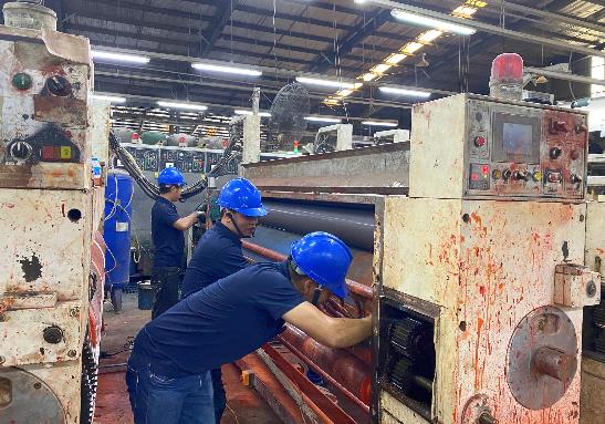 Sửa chữa lớn máy in Flexo