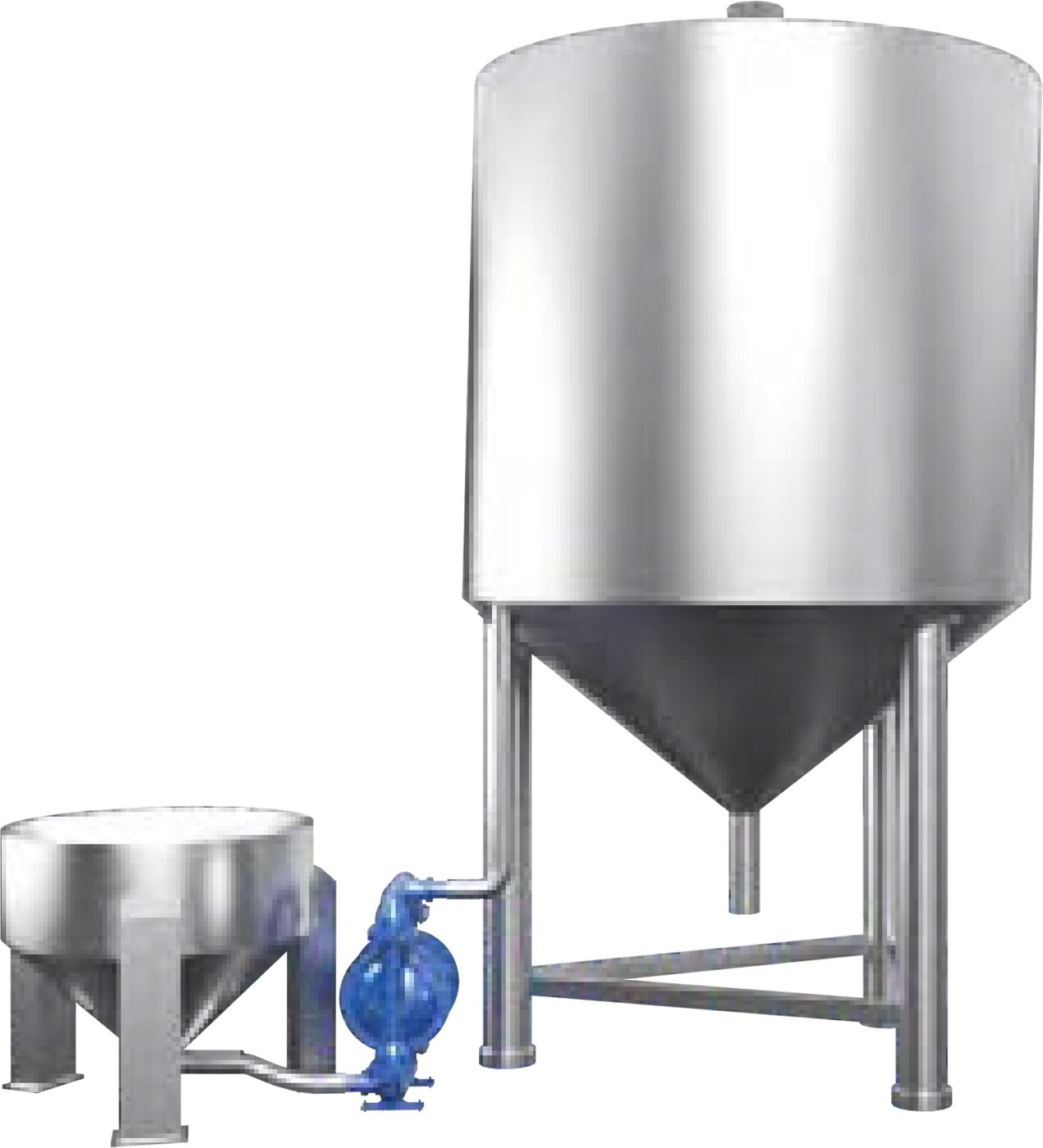 Starch silo